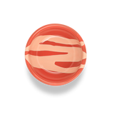 BOWL - Peach on Coral
