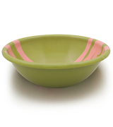 BOWL - Rose on Chartreuse