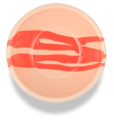 BOWL - Coral on Peach