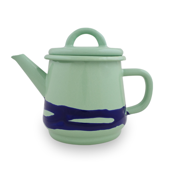 TEA POTS & JARS – BORNN Enamelware