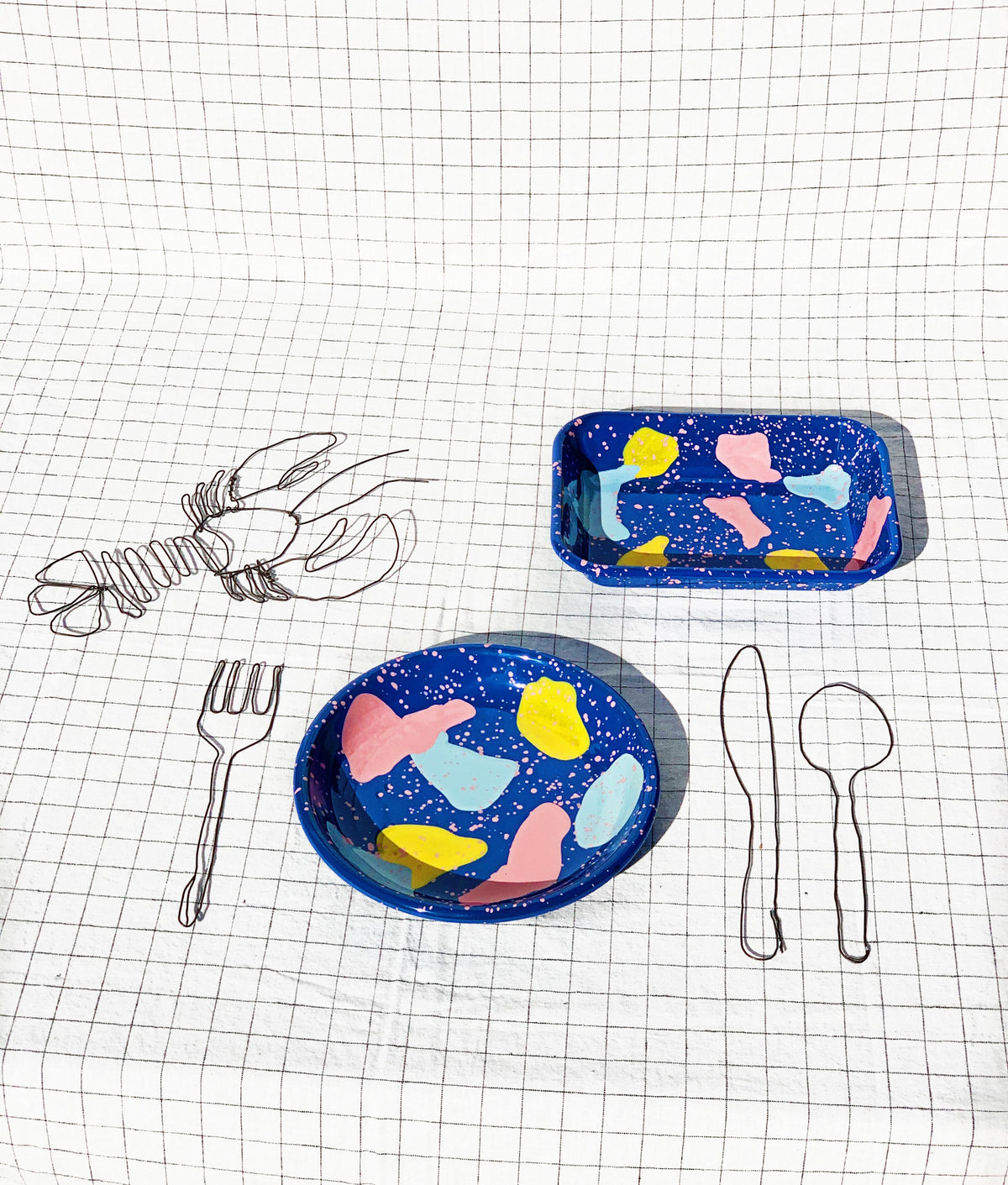 enfant】カントリー雑貨コーハウスのれん 紺色 楽天市場】のれん