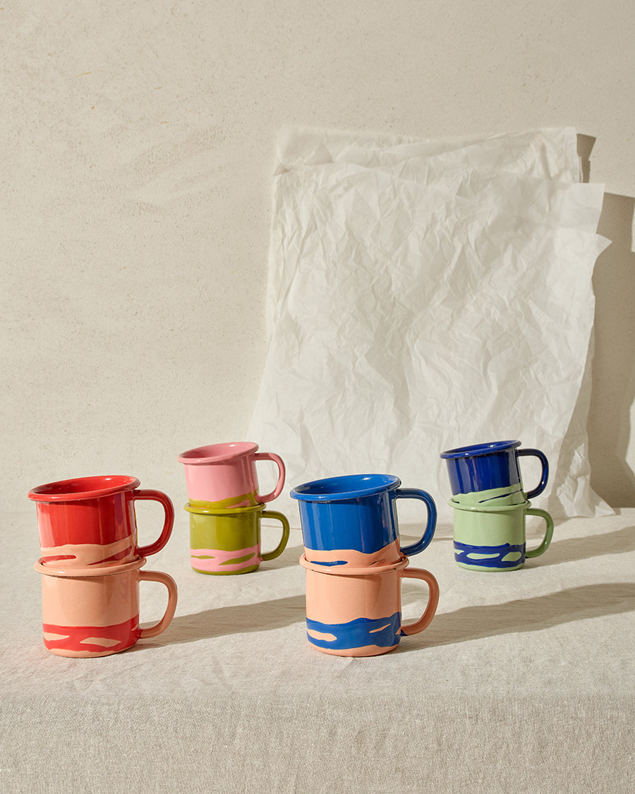 MUGS & TUMBLERS – BORNN Enamelware